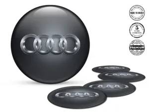 Audi Pegatinas Bombadas Glossy Empuje Gravitacional